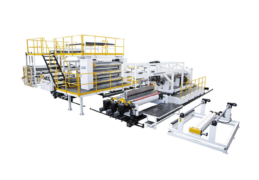 TPU高低温薄膜/高弹膜生产线/双贴合生产线