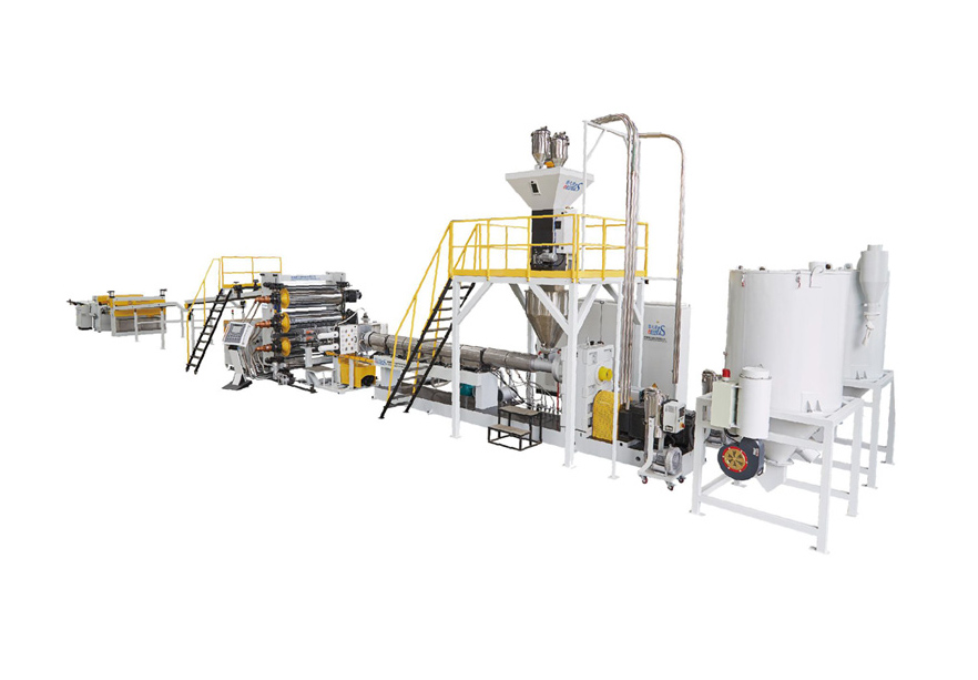 ABS/HIPS单层、多层板材生产线